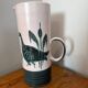 Glazed ceramic vase by Yvon Roy from Durtal, vintage 60s model.