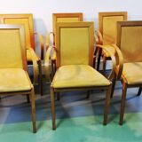 Suite de 6 chaises Bridge, Sillala