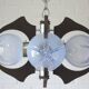Vintage Pendant Light Murano Lamp Mazzega Style Light Fixture Sputnik