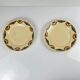 Pair of Art Deco dessert plates Badonviller, 1920/1930