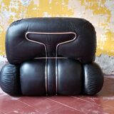 Paire de fauteuils Okay par Adriano Piazzesi, années 1970