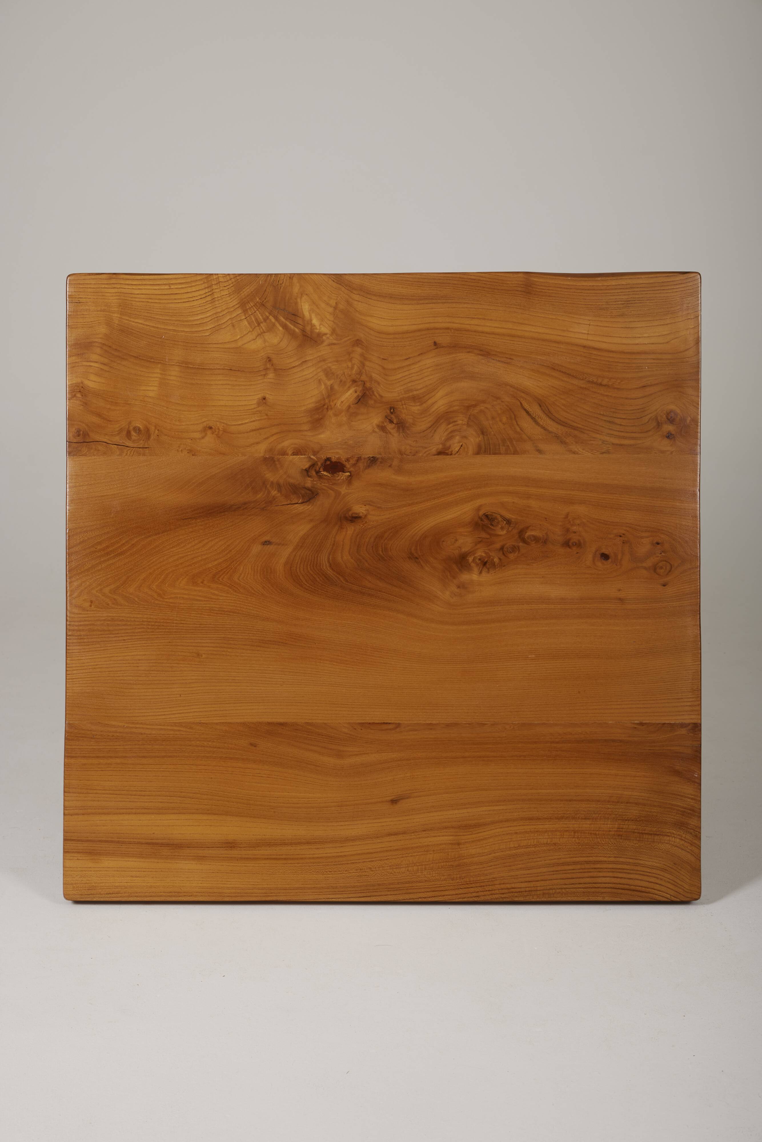 Solid wood coffee table, 1960s