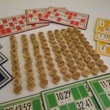 Old suitcase of board games, 7 games, - Rachez Paris -