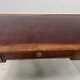 Louis XVI flat desk in mahogany veneer and rosewood, 18th century.