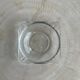 Small square ashtray Duralex Saint Gobain France
