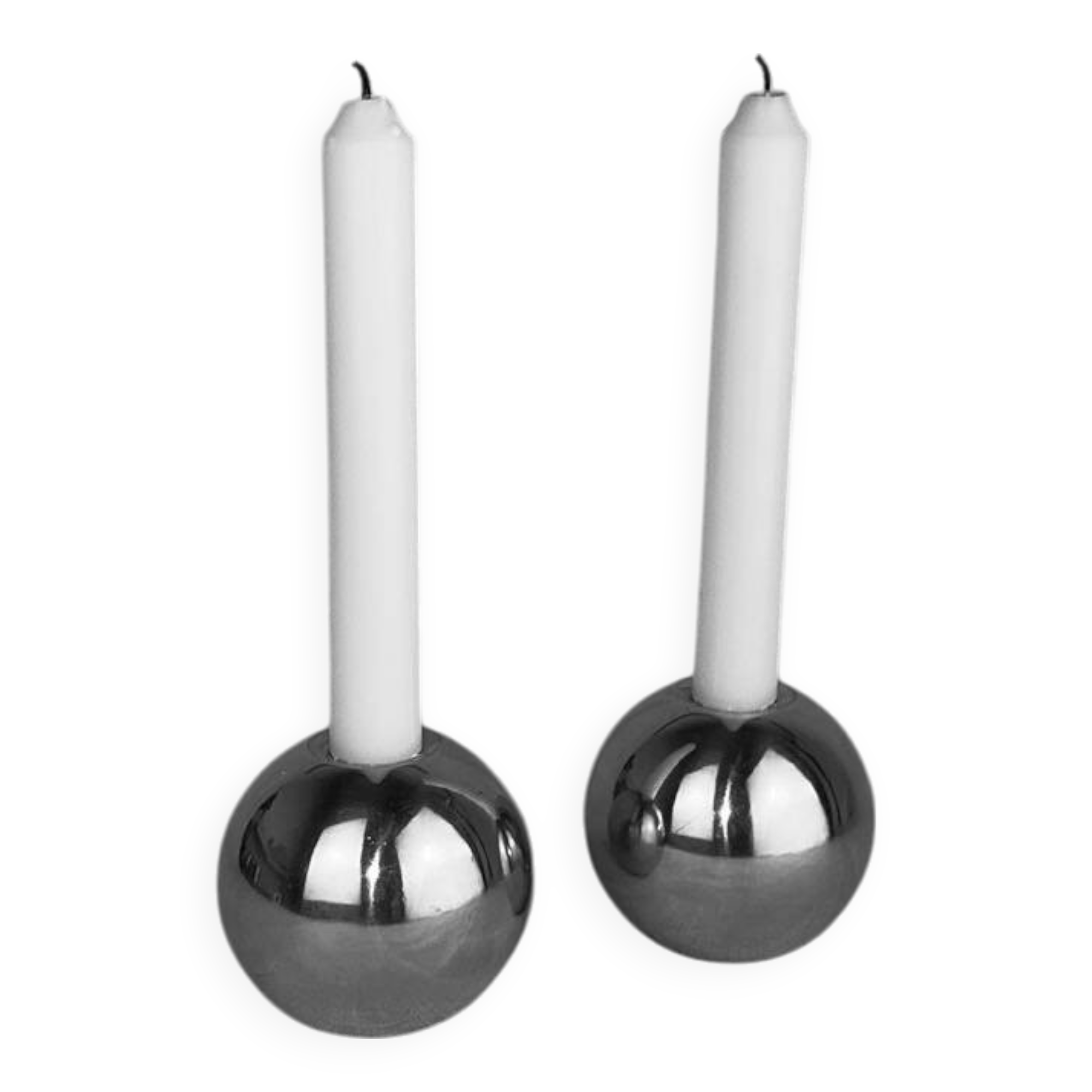 paire de bougeoirs nässjö Ikea vintage
