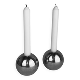 pair of vintage Ikea nässjö candlesticks