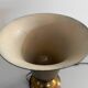 Art Deco conical table lamp in brass by Mazda, 1940s, France