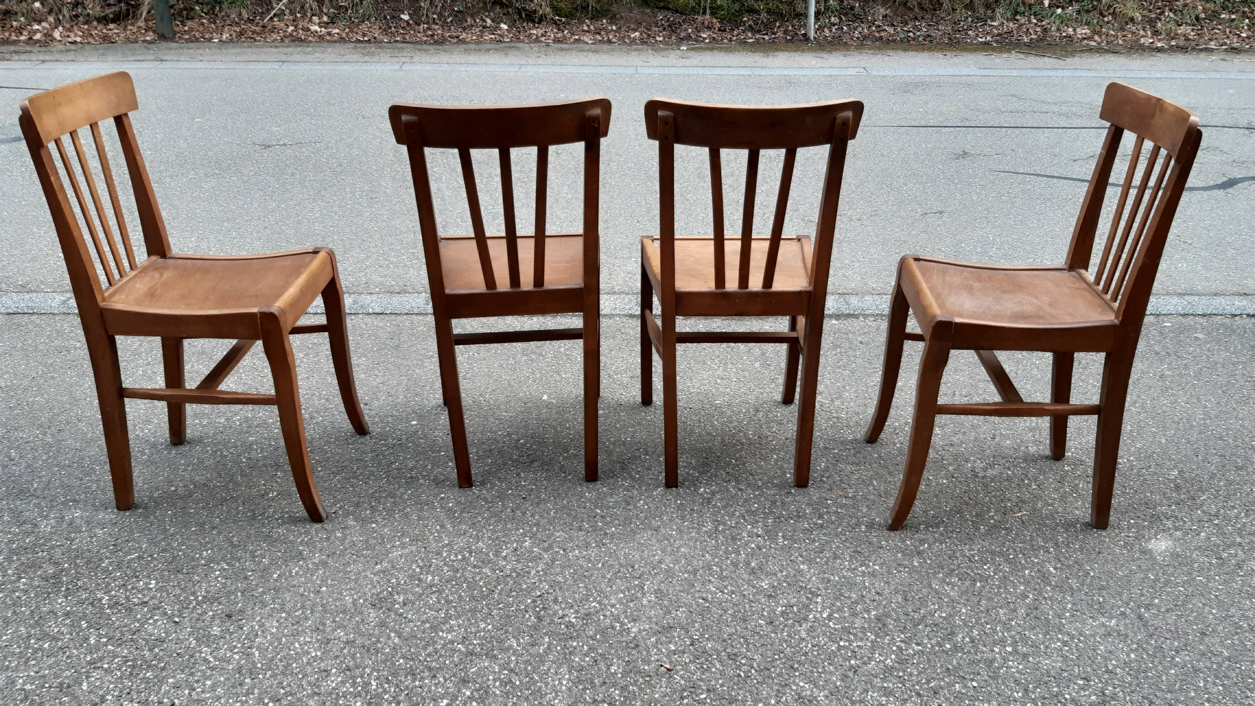 Bistro chairs 50s