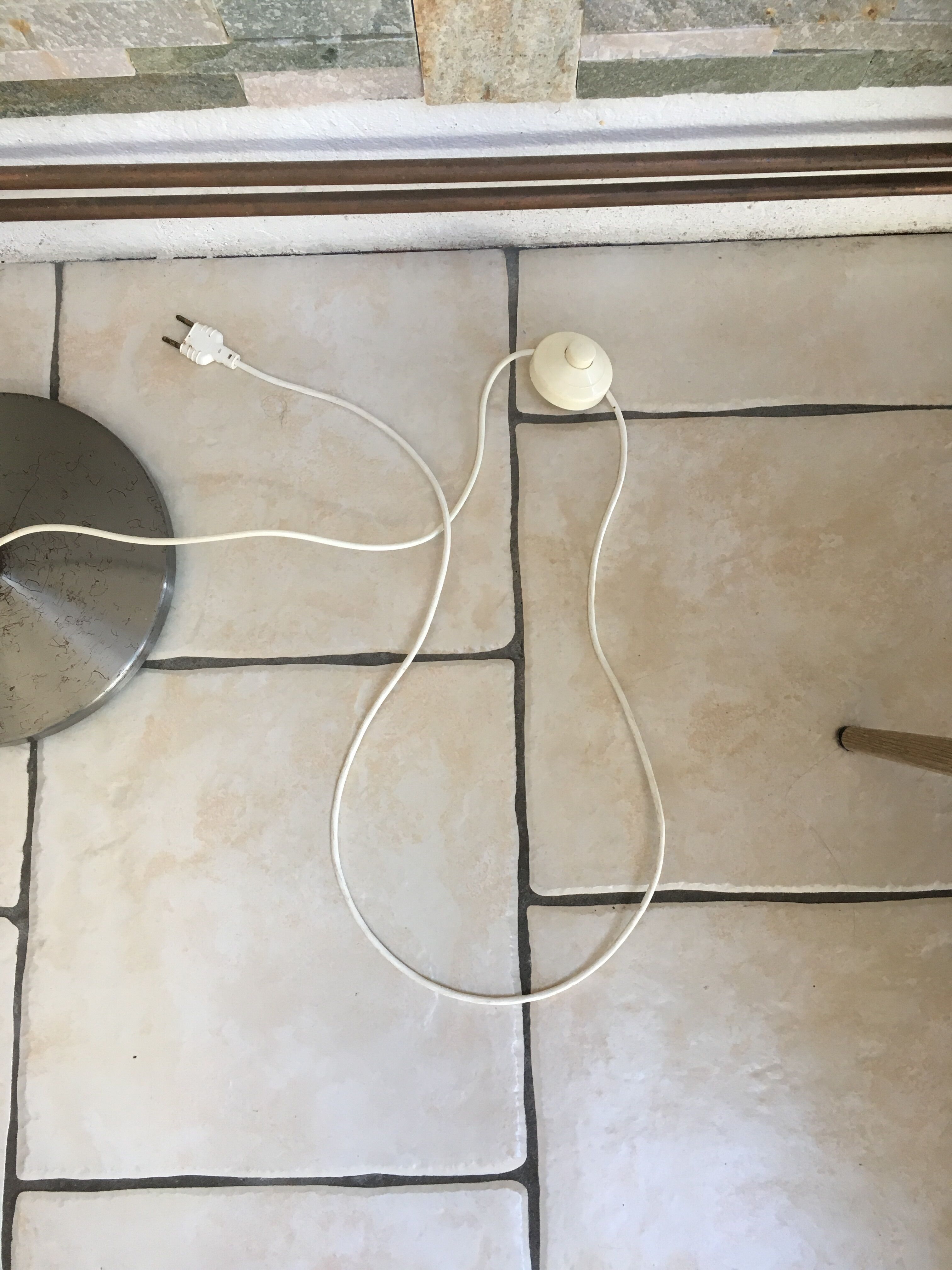 Metal lamppost 3 spots 60