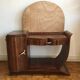 Art deco dressing table in rosewood