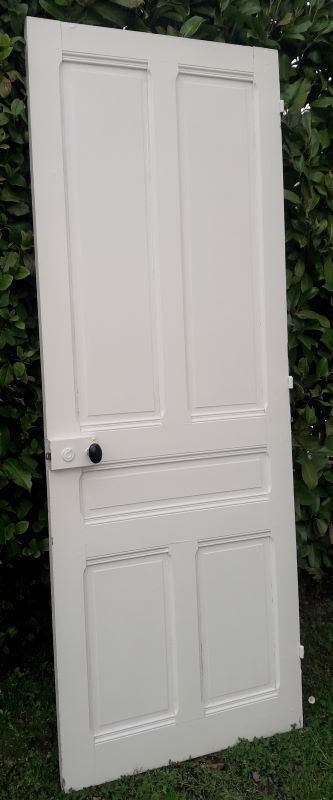Porte de communication 82,7x218,4cm ancienne moulurée