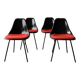 Set 4 mid century 1960’s chairs by Maurice Burke for Arkana
