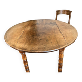 19th century walnut table