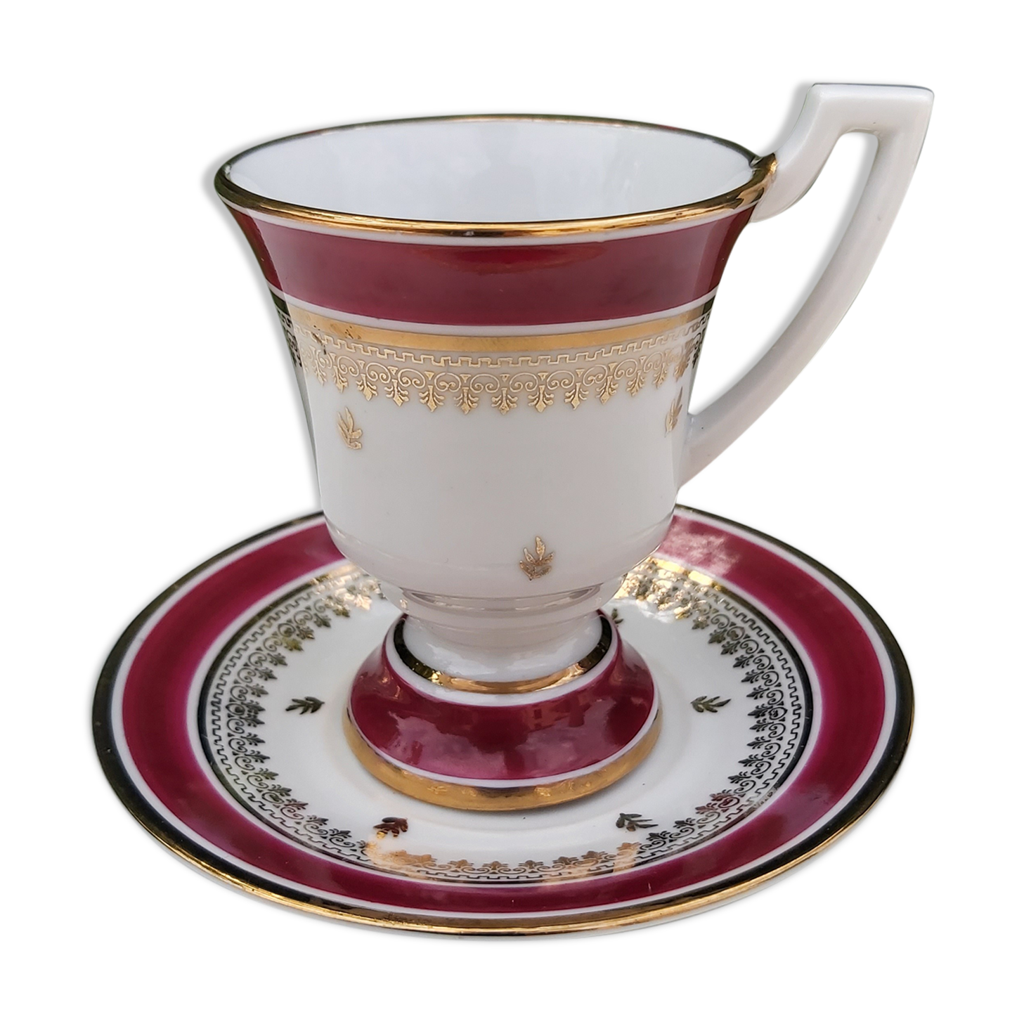 Luxury porcelain cup