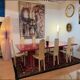 Contemporary table design from the 80s – Memphis style