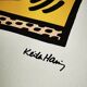 1990s Keith Haring Limited Edition Lithograph Numbered in Pencil.
