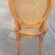 Set of 6 Louis XVI style medallion chairs