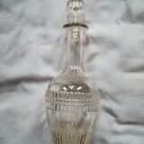 Set of four glass carafes
