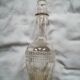 Set of four glass carafes