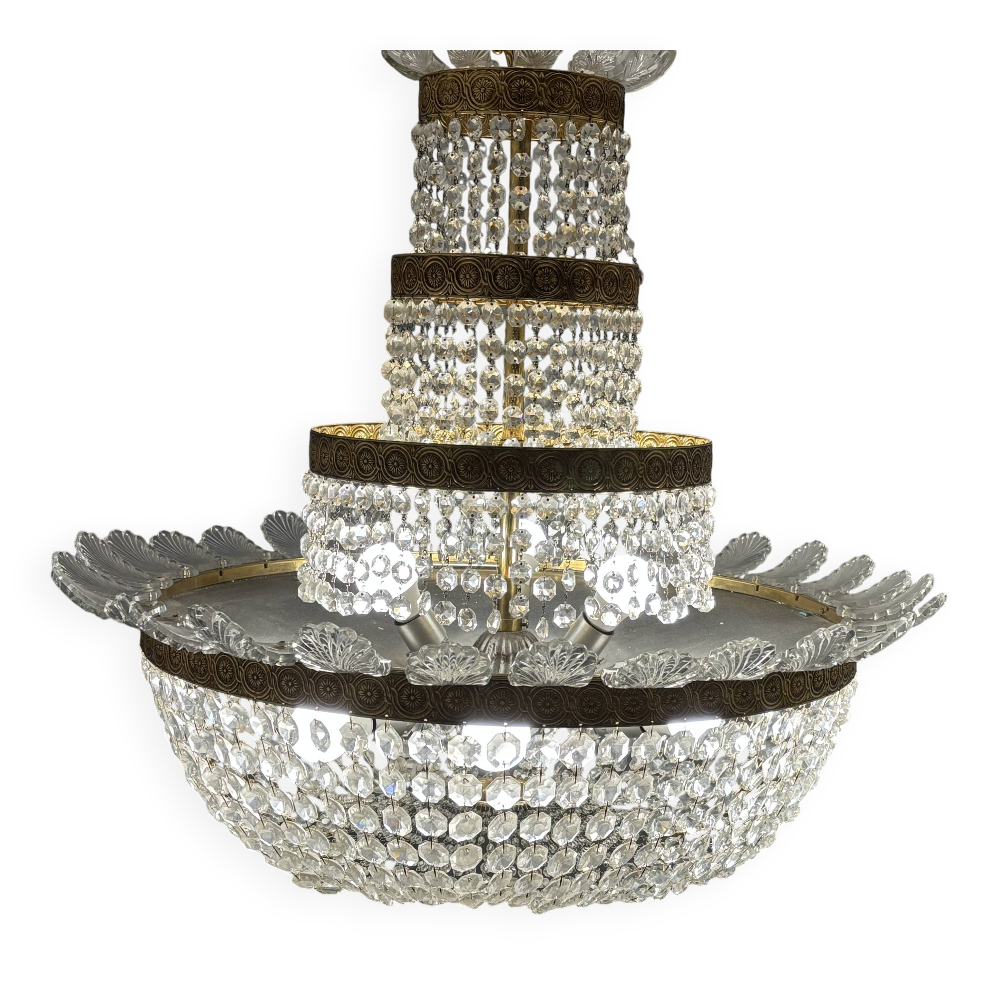 Crystal chandelier