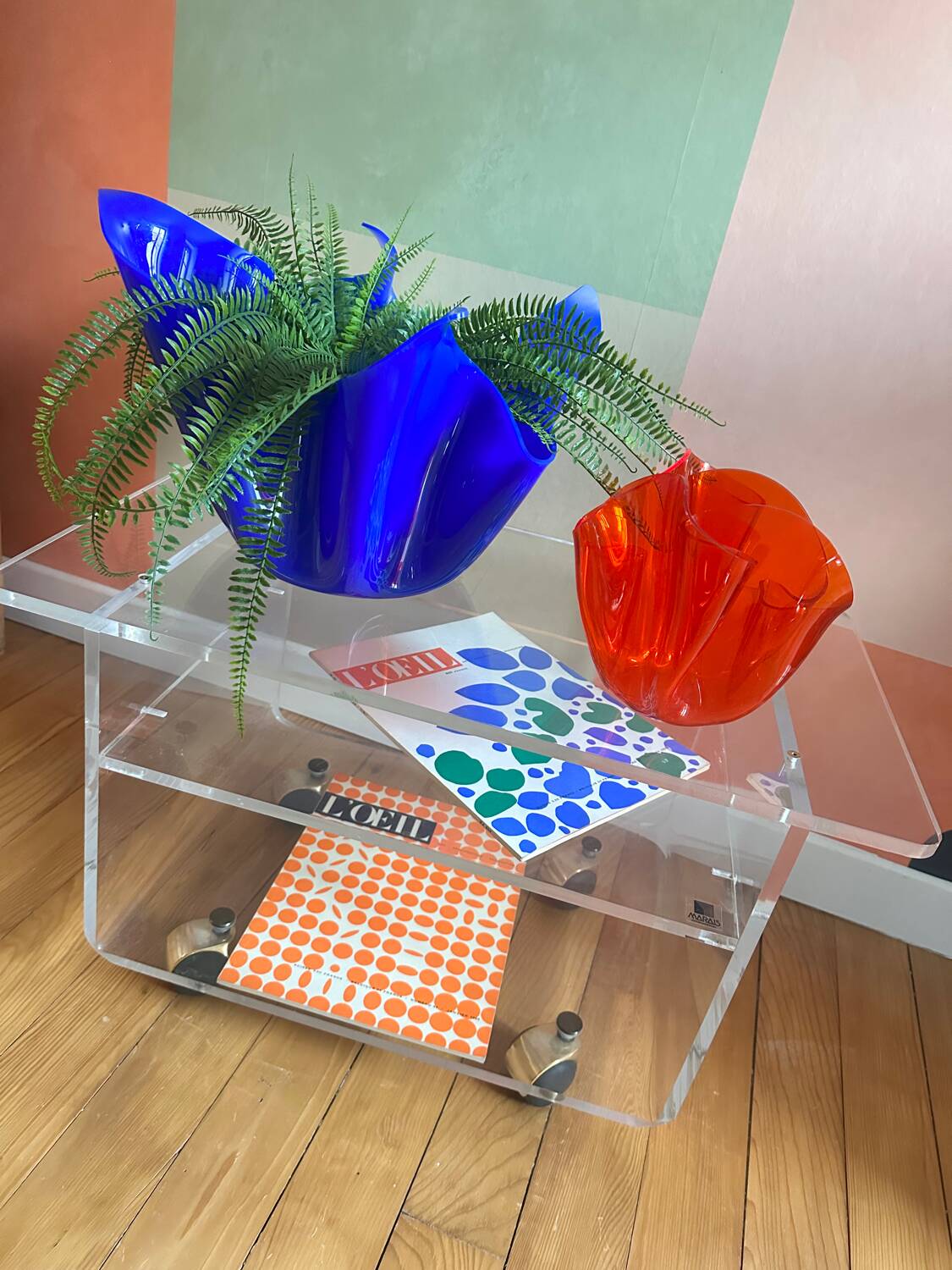 Coffee table or side table, Le Marais International, David Lange