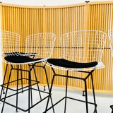 Wire barstools by Harry Bertoia for Knoll, 1960