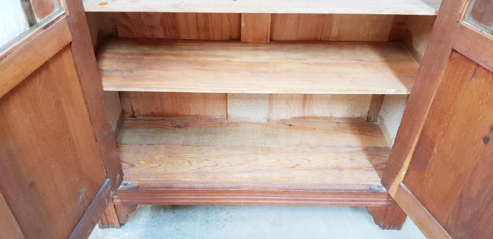 Glass-glazed Parisian wardrobe