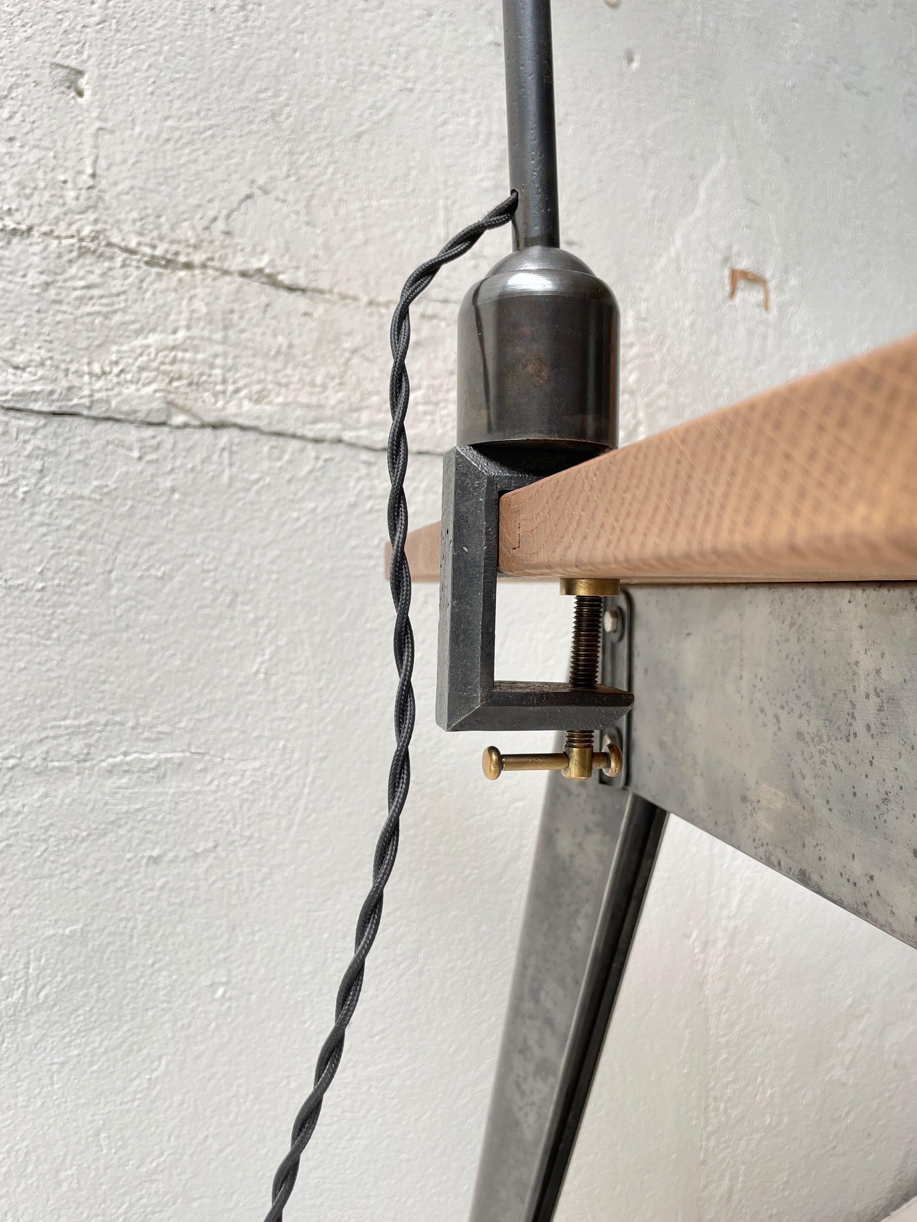 Mazda vice desk lamp, circa 1930