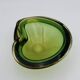 Green Murano Glass Ashtray