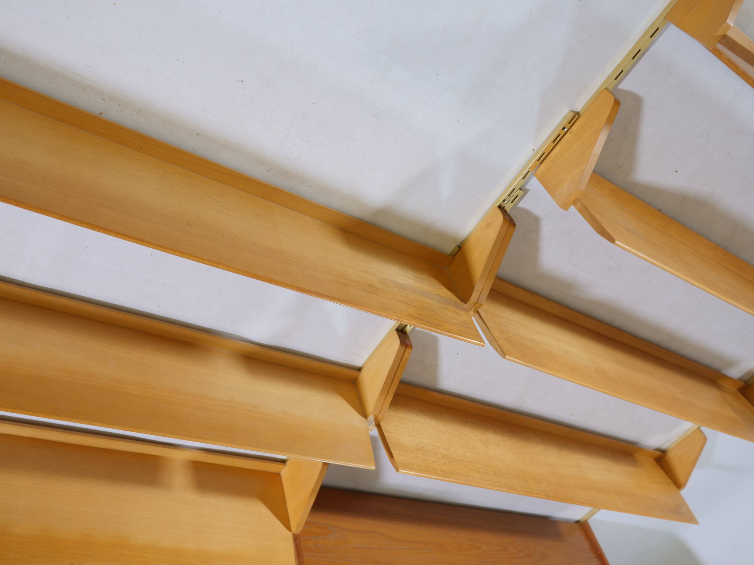 Design shelving system shelf teak wall shelf WK furniture 50s 60s