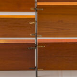 Teak Modular Wall Shelf by Nils Strinning for String, 1960s