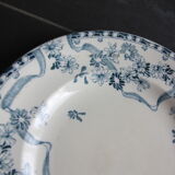 3 plates iron earth Paquerette de Longwy