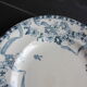 3 plates iron earth Paquerette de Longwy