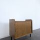 Small modernist oak storage unit