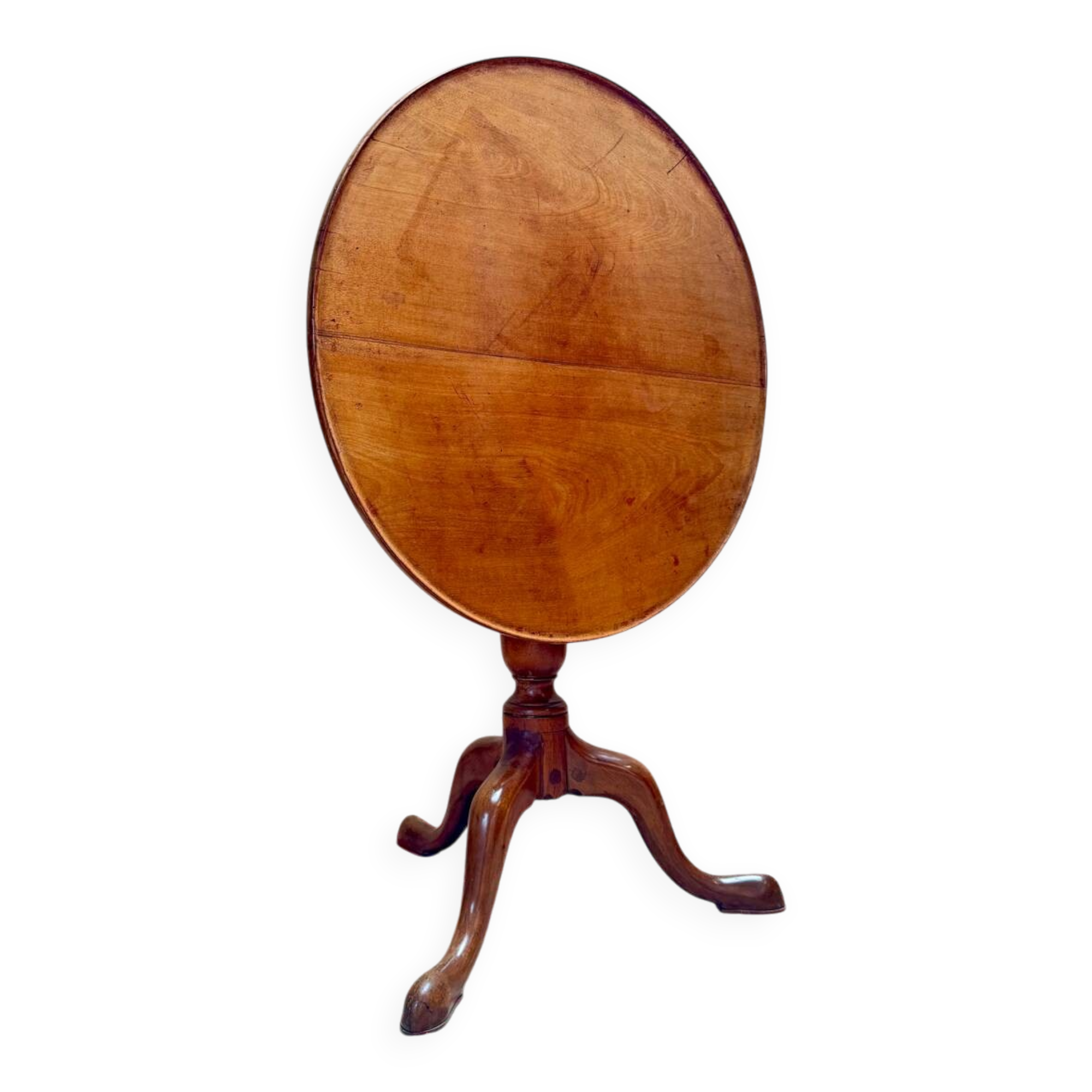 Louis XVI mahogany pedestal table, 18th century