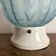 Art Deco glass and porcelain ball ceiling light