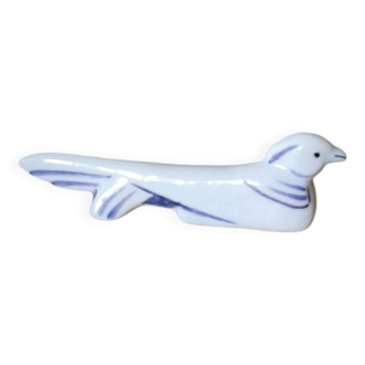 Vintage ceramic bird-shaped knife holder