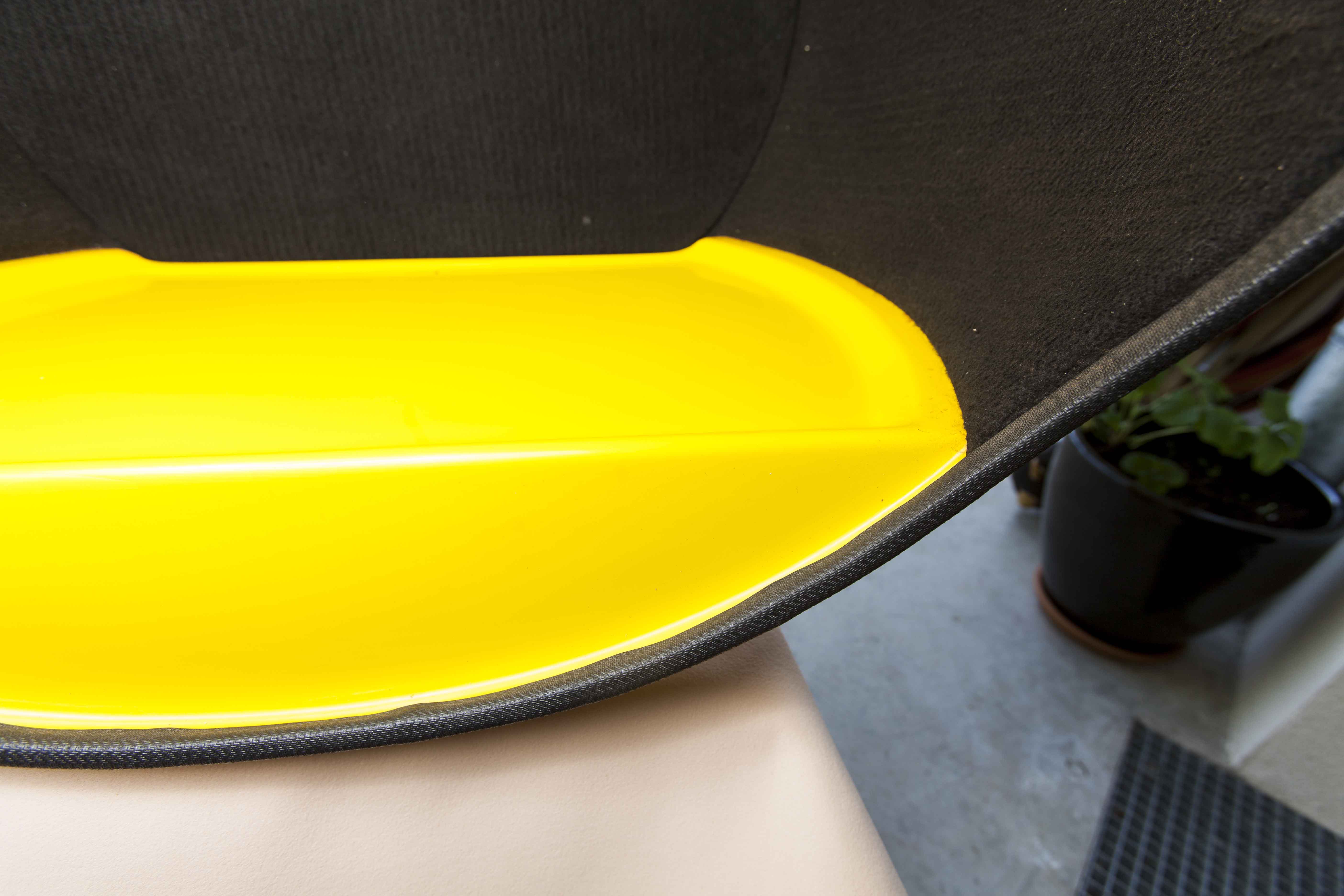 1970 fiberglass telephone booth with light