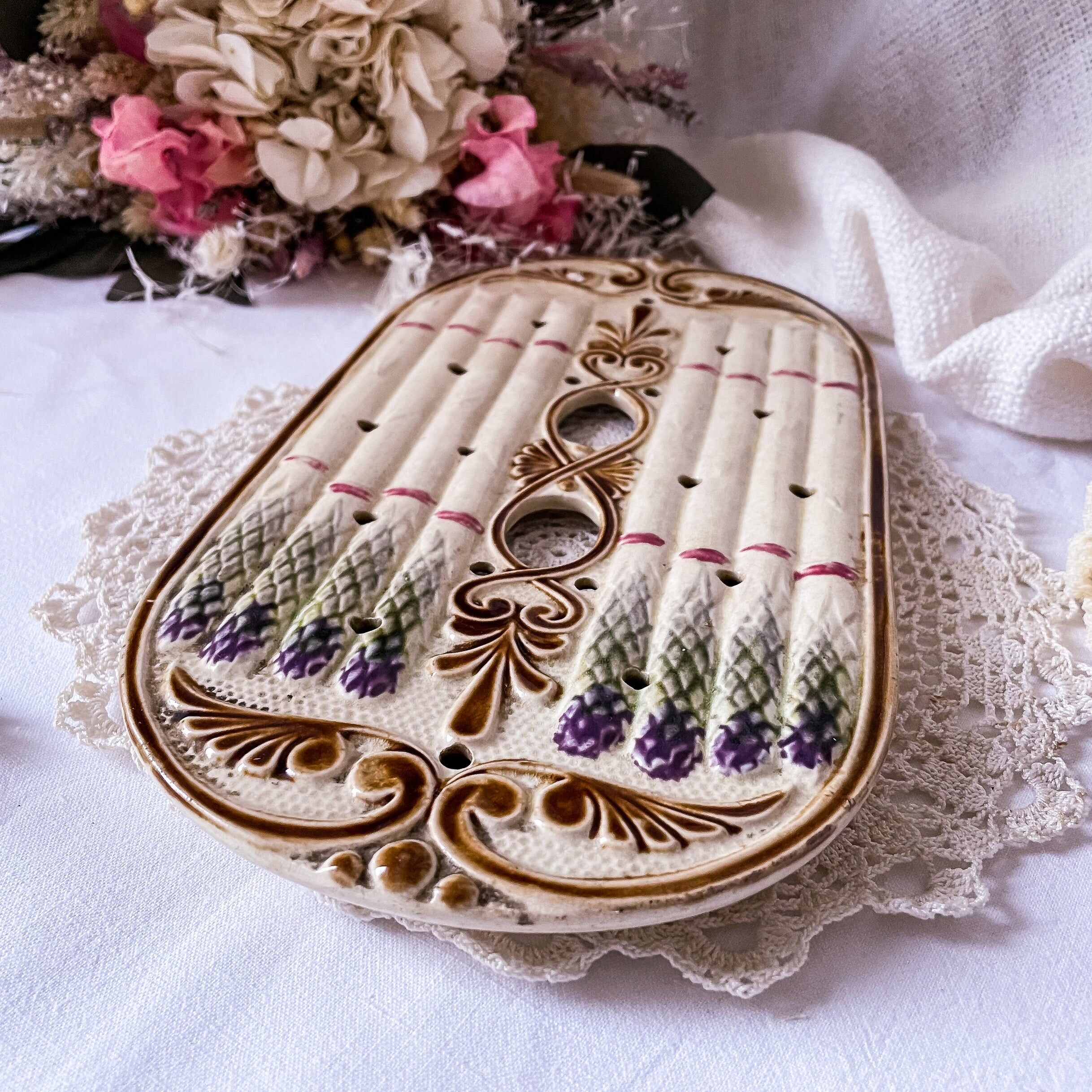 Old asparagus drainer