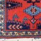 Tapis Hamadan vintage fait main en laine – 109 x 147 cm - 1C1039