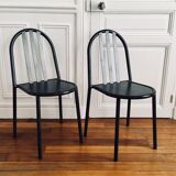 Paire de chaises Mallet Stevens