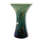 Diabolo vase in blown glass