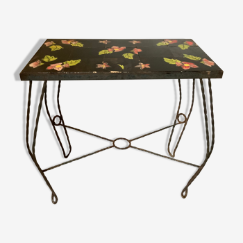 Wrought iron table