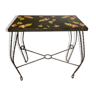 Wrought iron table