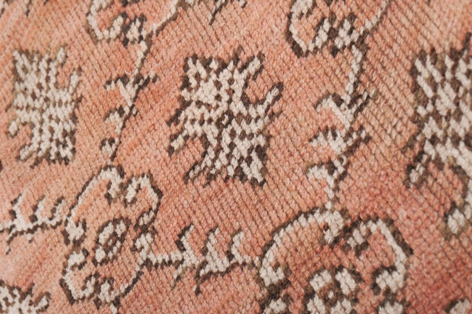 Vintage Turkish hallway rug 70x472 cm