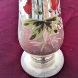 Glass Flower Vase with Inner Mercury Deposition Layer