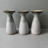 6 stoneware mazagrans signed VN
