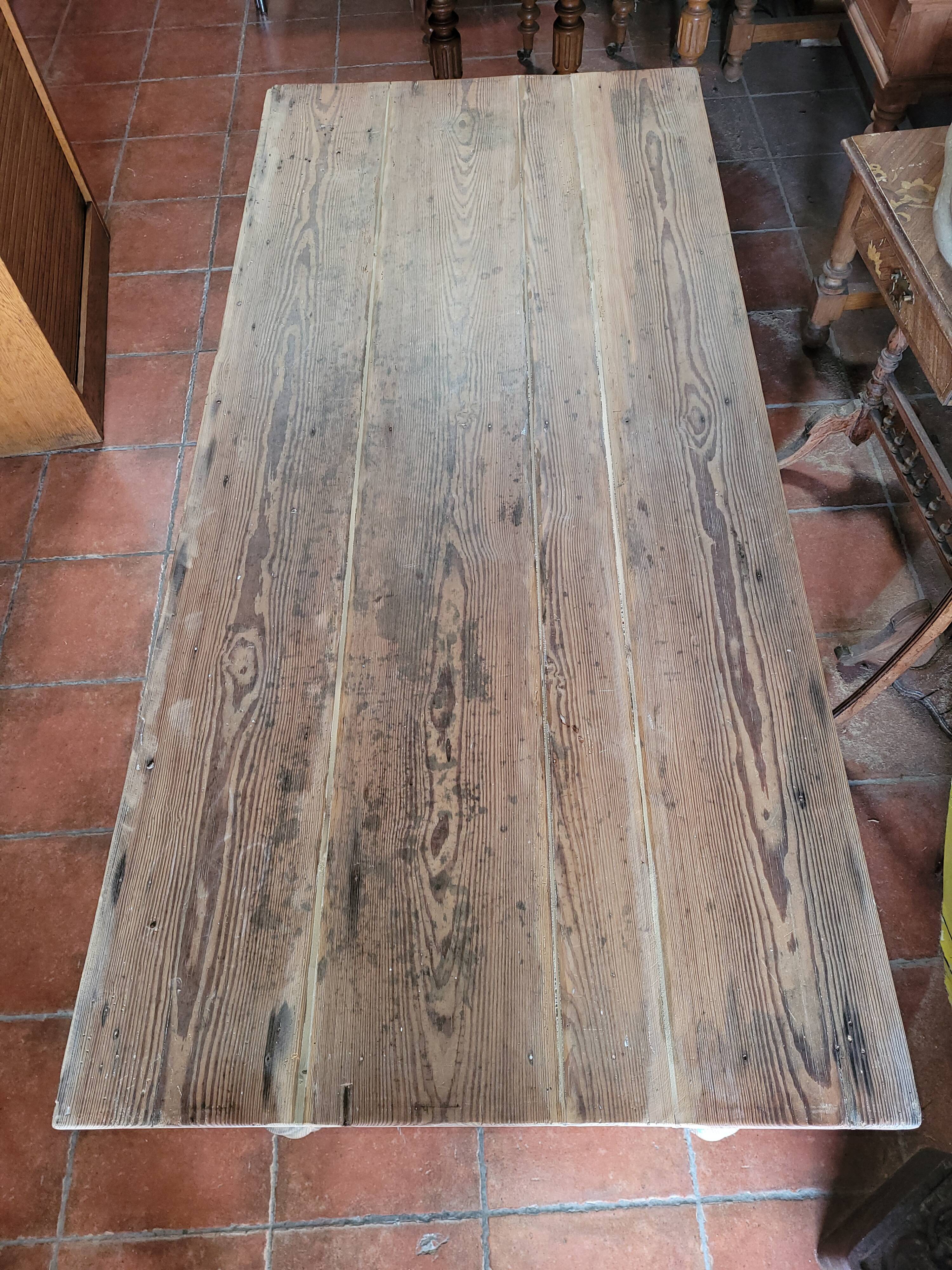 Old farmhouse table