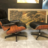 Eames  lounger and ottoman